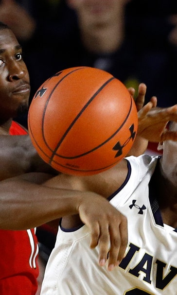 Cowan scores 24 and Maryland pulls away to beat Navy 78-57